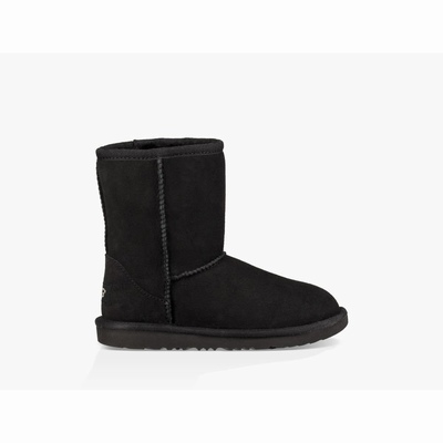 Botas UGG Classic II Criança Pretas | PT-LCOHY